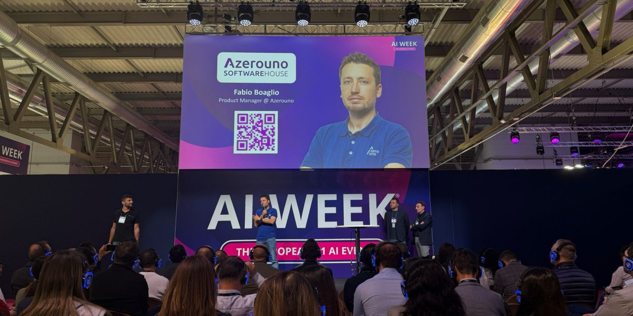 Azerouno all’AI WEEK 2025: quando l’AI incontra il gestionale – nasce la magia di Elly su Concept